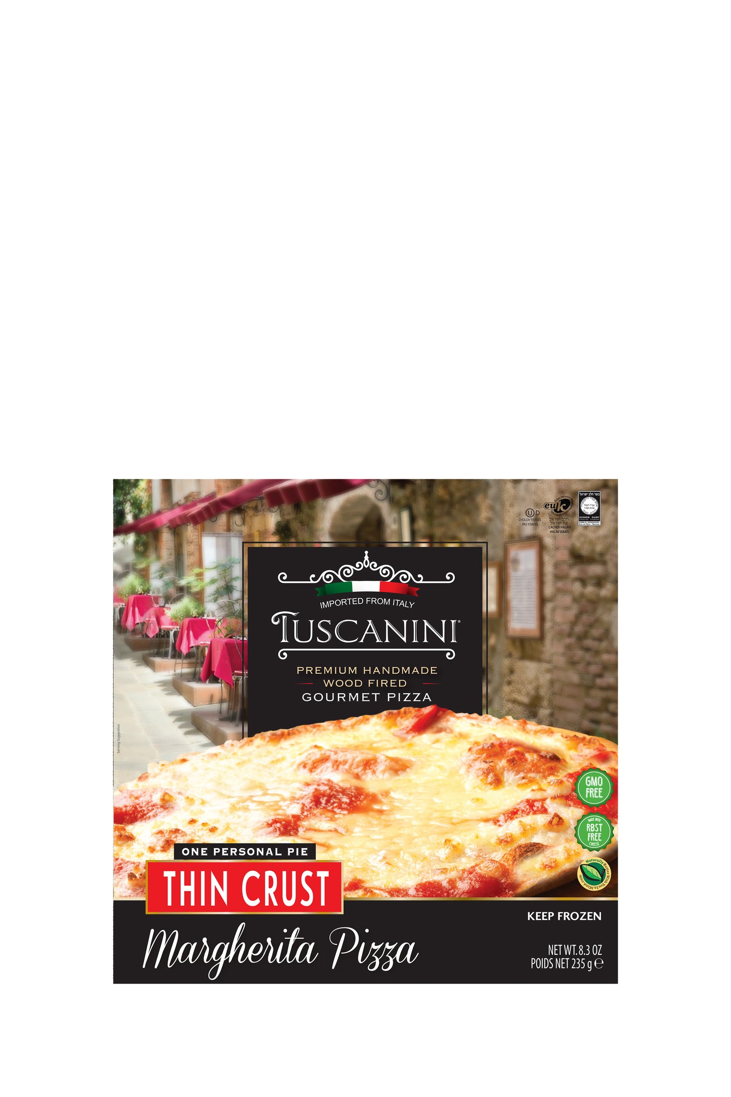 Pizza Margherita con Crosta sottile