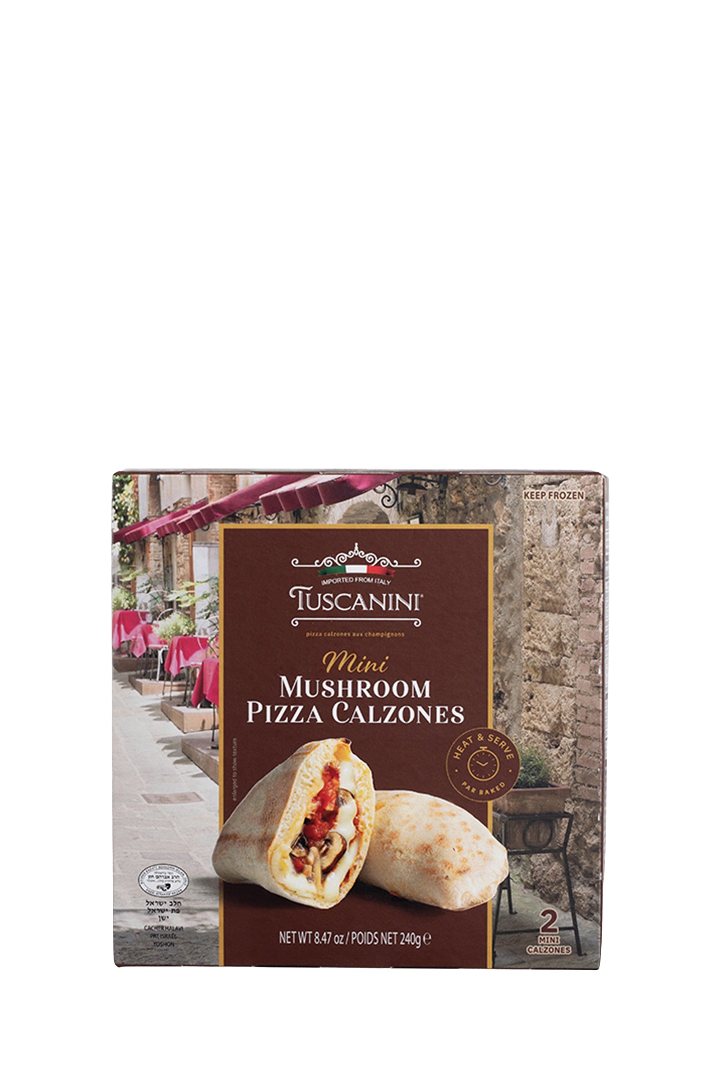 Mini Calzone ai funghi