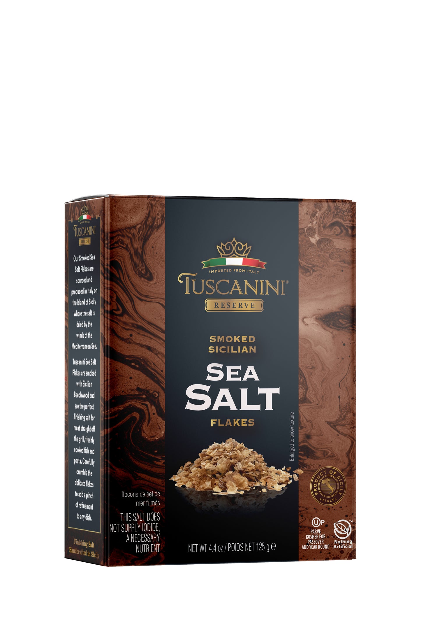 Fiocchi di sale marino affumicato di Sic