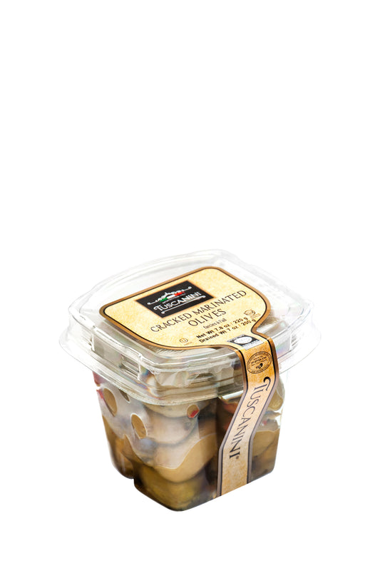 Olive Marinate schiacciate
